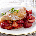 Souffl� Omelet with Balsamic Strawberries