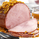 Double-Apricot Glazed Ham