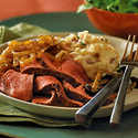Spicy-Sweet Steaks and Onions